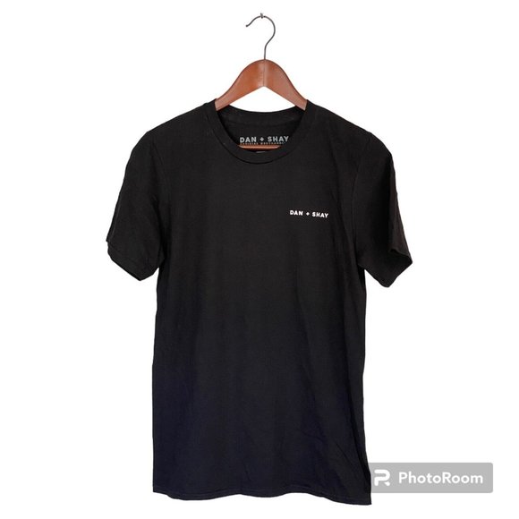 Dan + Shay Concert T-Shirt 2021 The Arena Tour Black Short Sleeve Size S - Picture 1 of 6